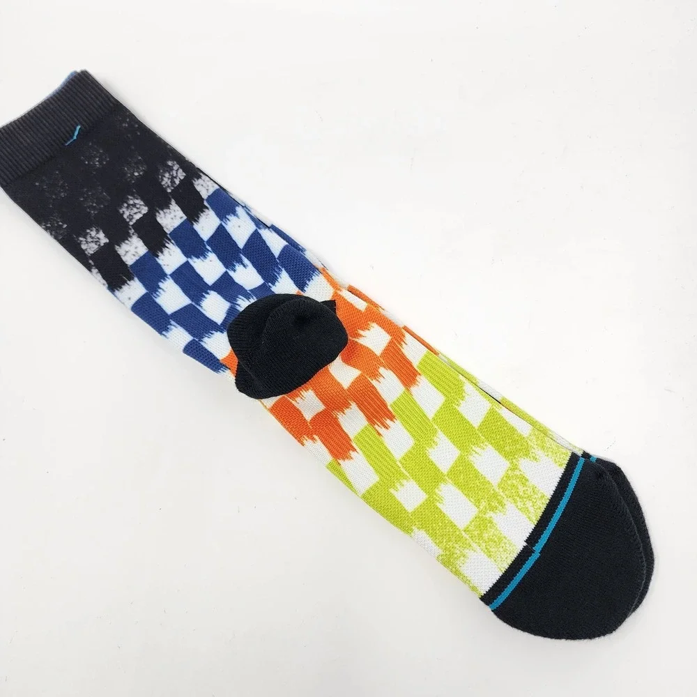 Stance Crew Socks Men's L 9-12 Space Dust Collage